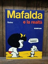 QUINO-MAFALDA E LA REALTà-BOMPIANI-1972-COLLEZIONISMO-FUMETTI AUTORE-VINTAGE