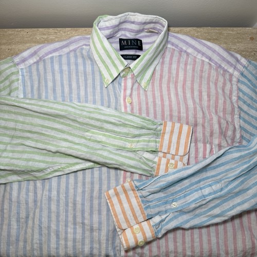Camicia uomo mine - mine, lino