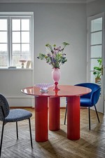 Della Dining Table, Red, FSC®