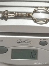 CIONDOLO PENDENTE PICCOLA LENTE  INGRANDIMENTO ARGENTO 800 ITALIANO VINTAGE