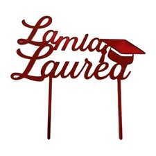 CAKE TOPPER LA MIA LAUREA