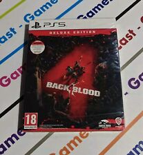 PS5 BACK 4 BLOOD DELUXE EDITION ITALIANO PLAYSTATION 5 COVER ITA NUOVO SIGILLATO
