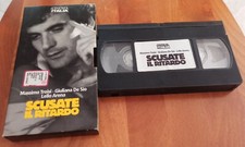 VHS SCUSATE IL RITARDO CON MASSIMO TROISI VIDEOCASSETTA L’UNITA’  1983
