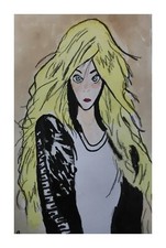 Quadri Manga KOMI  DIPINTO A MANO 