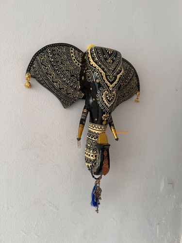 Scultura testa elefante - scultura,