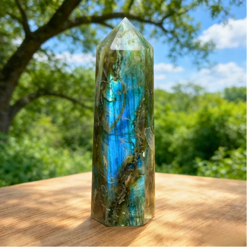 Pietra labradorite naturale - pietra,