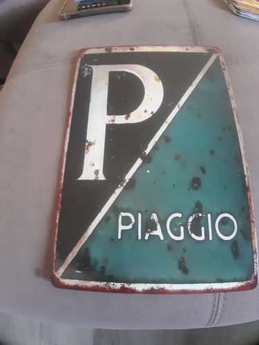 Insegna piaggio stile - insegna,