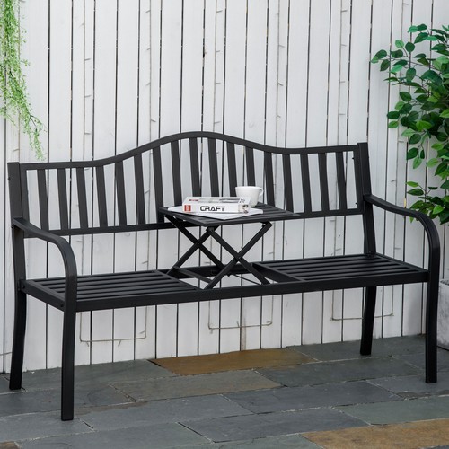 Outsunny panca giardino - outsunny, da