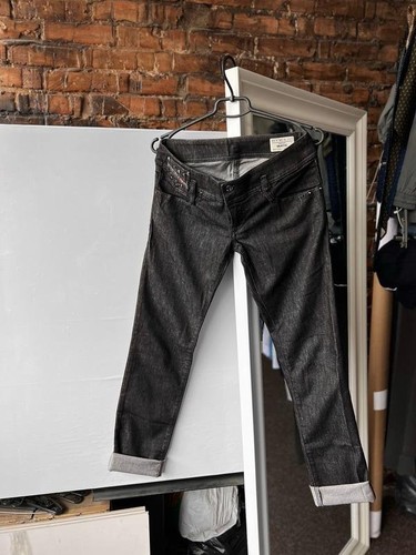 Jeans donna diesel nero denim - nero,