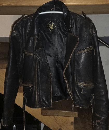 Falco herren biker lederjacke - herren,