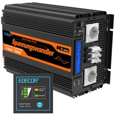 EDECOA Camion Inverter 24v 220v 3500w ONDA PURA inverter di potenza Convertitore