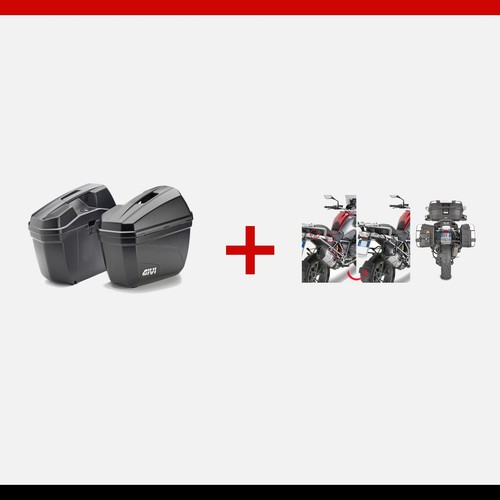 Kit givi e22n valigie - kit,