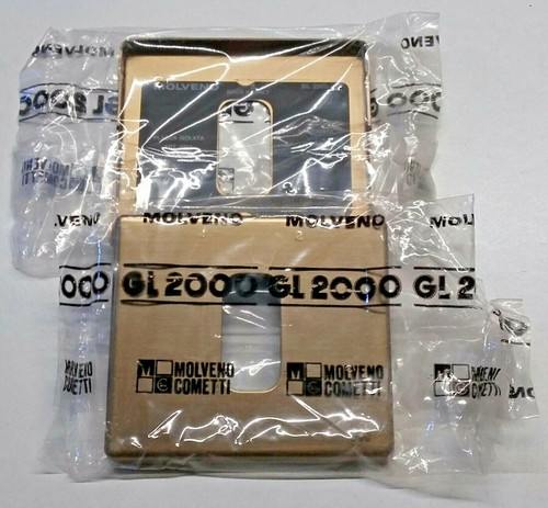 Placca posto bronzata per - 1,