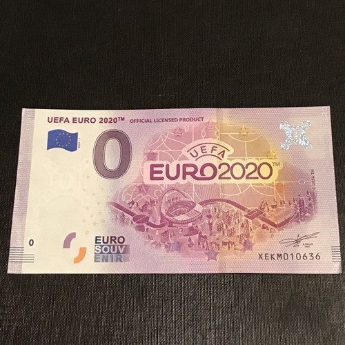Banconota commemorativa uefa - banconota,