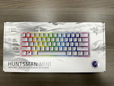 Razer Huntsman Mini Tastiera da Gioco Switch Optical - Bianco US Inglese
