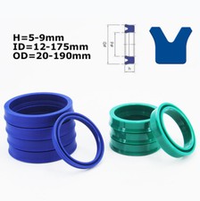 Guarnizioni coppa U tipo UN/UHS/Y asta idraulica/pistone guarnizione cilindro PU altezza 5mm-9mm