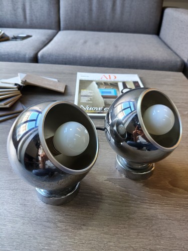 Coppia lampade eyeball muro - eyeball,