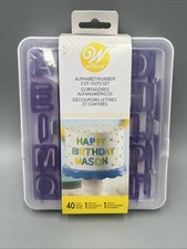 Wilton Set Alfabeto e Numeri