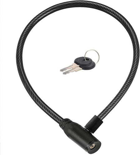 Lucchetto bici cavo - cavo, con