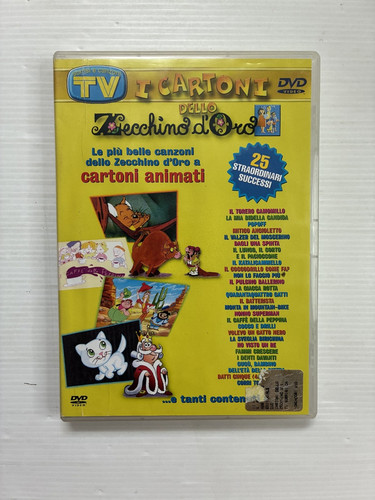 Dvd cartoni dello zecchino - i,