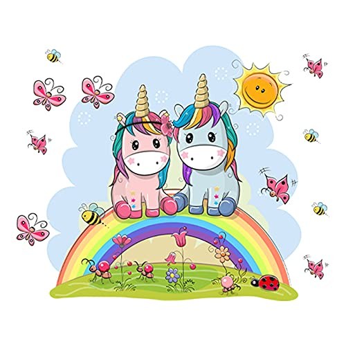 Kibi adesivi muro - muro, unicorno
