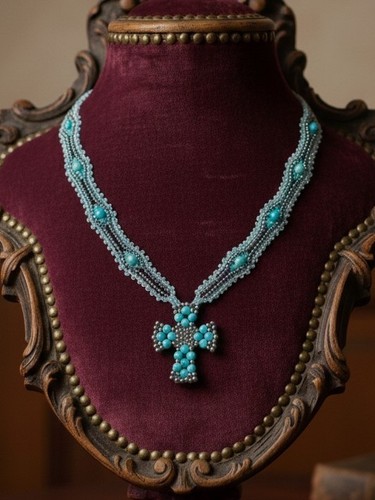 Collana ciondolo croce - ciondolo,