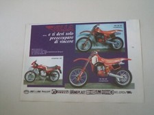advertising Pubblicità 1982 MOTO VILLA MC 250/SEEBRING 125/125 MC '82