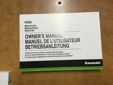 KAWASAKI KX 65 AJ 2018 MANUALE