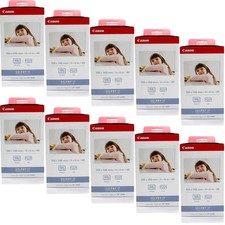 Cartuccia a colori e carta fotografica originali Canon KP-108IN per CP1300 1200 1000 910 900