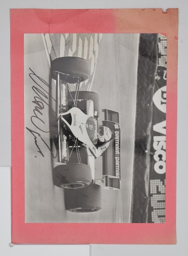 Autografo nelson piquet - autografo,