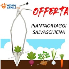 Ueber Piantaortaggi CRIBBIO SALVASCHIENA Piantatore Ortaggi Piantine Bulbi Orto