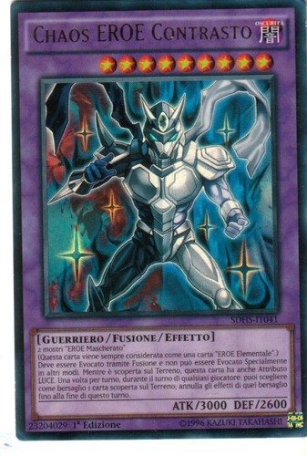 Carta chaos eroe - -,