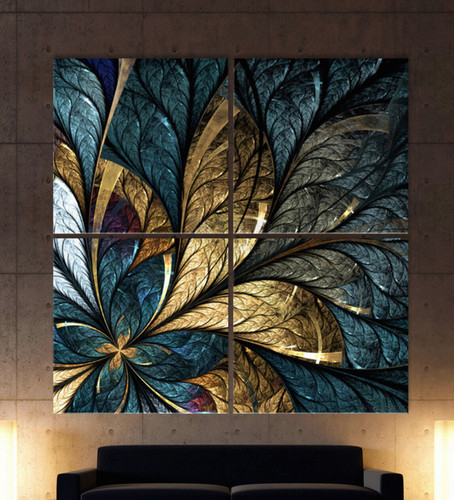 Astratto quadro tel nero - astratto,