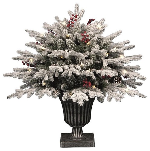 Albero natale innevato in - di,