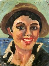 Pittura Olio Pannello Legno