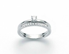 Anello Miluna Donna Oro Bianco