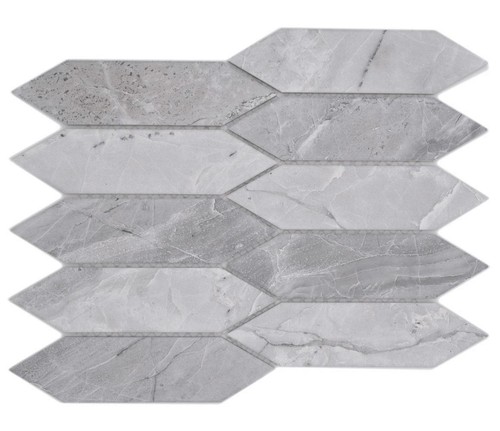 Mosaico ceramica esagonale - mosaico,