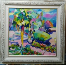 CLAUDIO MALACARNE OLIO SU TELA