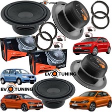 Kit 4 casse Woofer Hertz C 165L Altoparlanti 165mm Anteriori+Posteriori VW Polo
