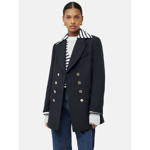 Blazer donna jigsaw blu - blazer, 14