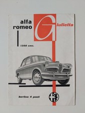 Alfa Romeo Giulietta 1300 1956