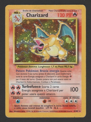 Charizard holo set base - charizard,