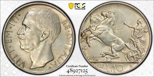 1927 italia lotto lire - lotto,