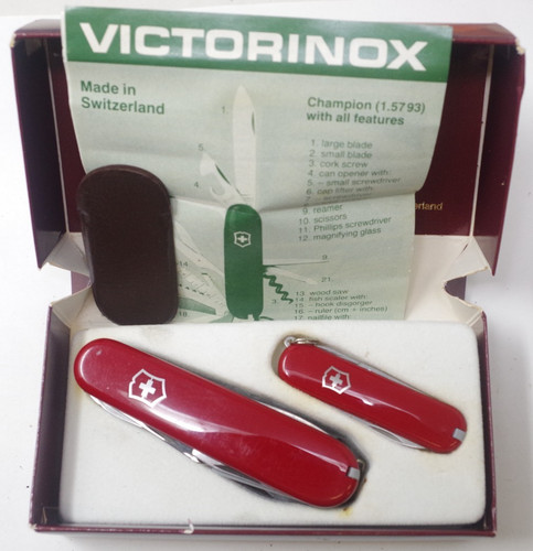 Nuovo 1984 victorinox - duo, set