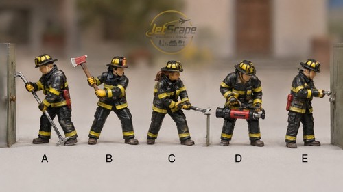 Minifigure pompiere scala - , 1:64