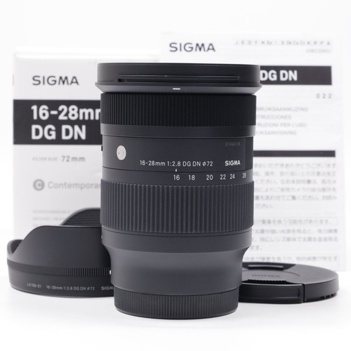 Sigma contemporary 28mm - sigma, 16-28mm