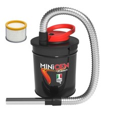 Aspiracenere Ribitech MINICEN 800W 10l bidone aspira cenere stufa a pellet