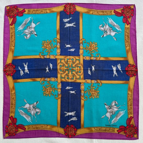 Fazzoletto equestre vintage