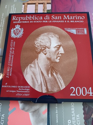 San marino euros - euros, 2004