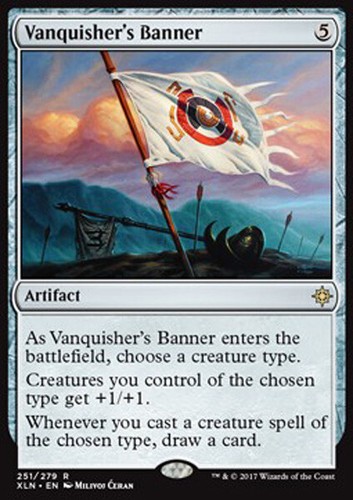 Mtg vanquisher banner - vanquisher's,
